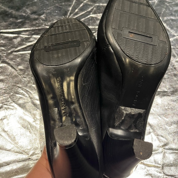 Bandolino heeled slippers in soft leather - Picture 2 of 4